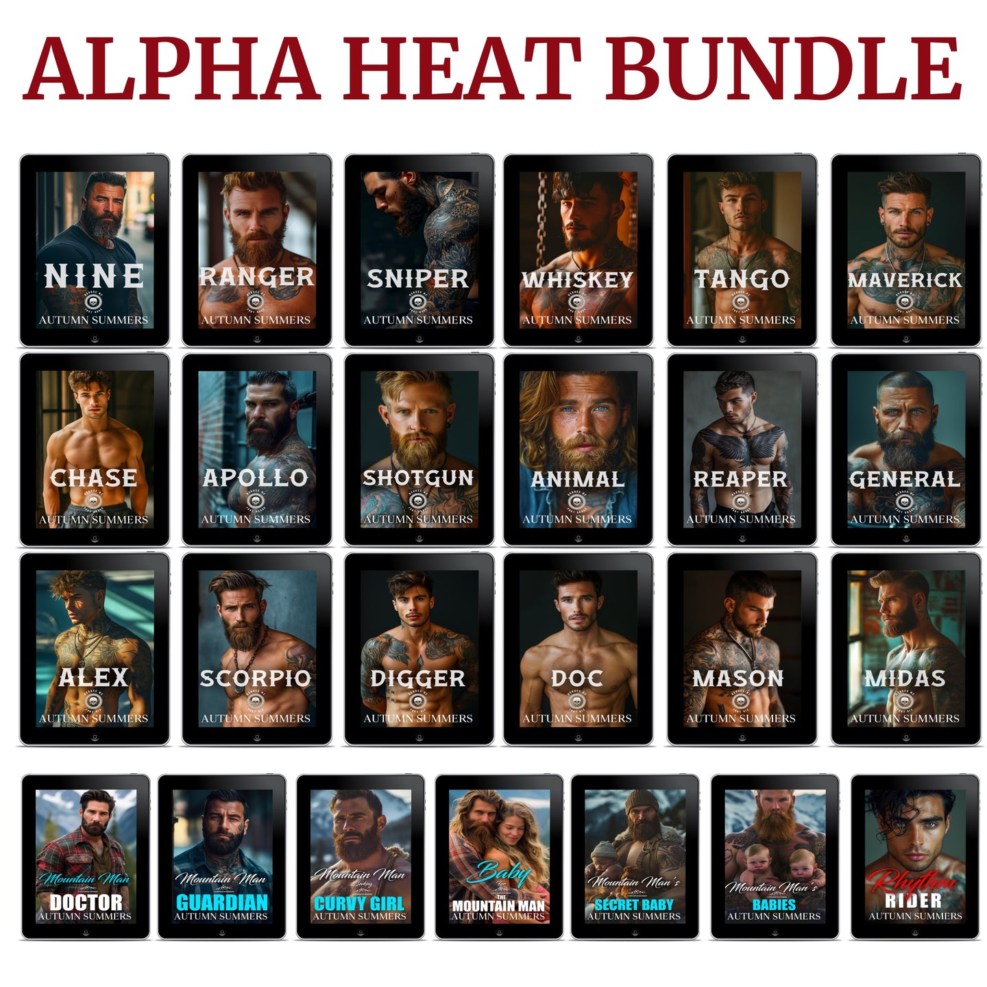 HEROES & PATRIOTS Mega Bundle | 40 Savage Romances That F*ck, Break, and Own You